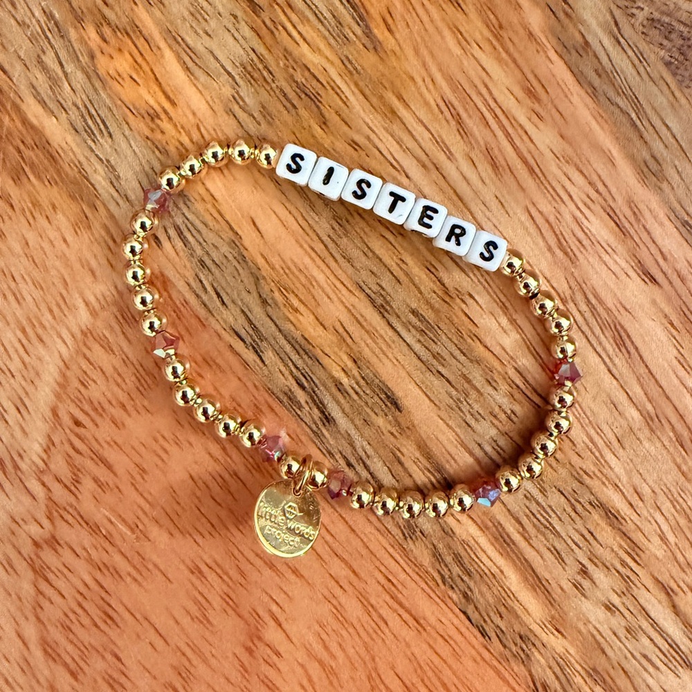 Gold Beaded Sisters Bracelet
